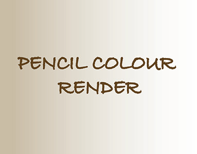 Pencil colour rendering using steadlers & faber-castell