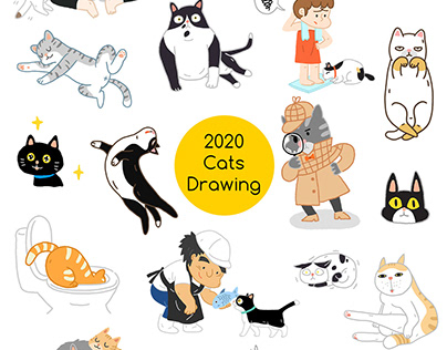 2020 Cats and Dogs Drawing