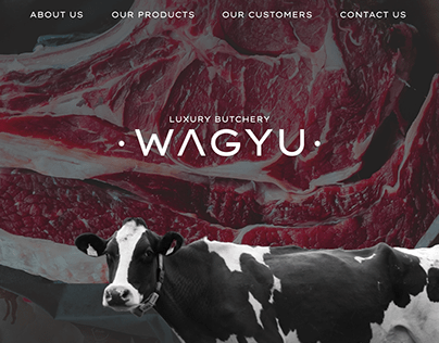 Project thumbnail - WAGYU - online luxury butchery.