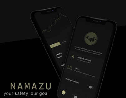 Namazu - UI/UX DESIGN