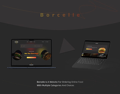 Project thumbnail - Borcelle Food Website