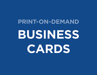 Print-On-Demand Business Cards