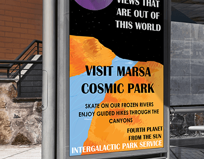 Intergalactic National Park Poster