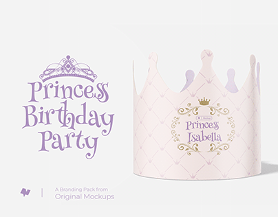 Princess Birthday Party - Mockup Project
