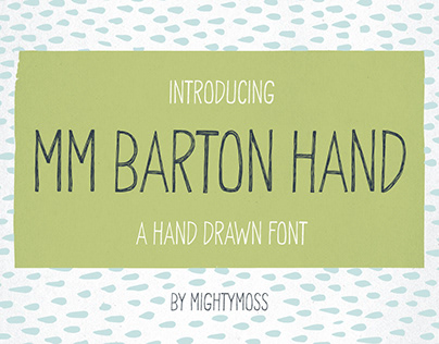 MM Barton Hand Font
