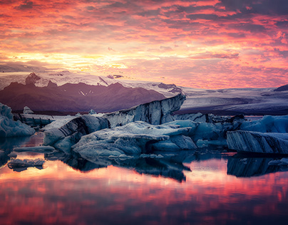 The spell of memory ❤ Jökulsárlón-Glacier lagoon