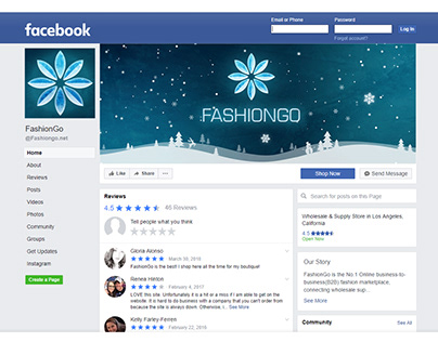 Facebook - cover page design