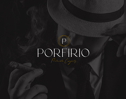 PORFIRIO Premium Cigars | Logo & Branding