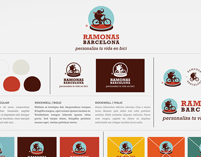 Ramonas Barcelona: Diseño de Branding e Identidad Corp.