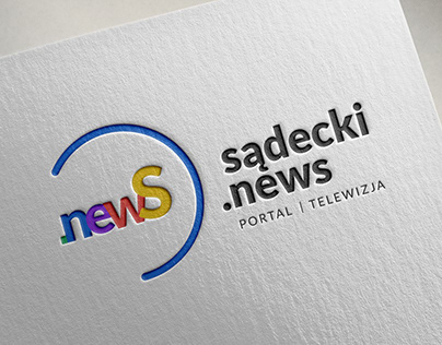 Logo Sądecki.news -portal i telewizja