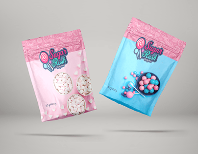 Sugar Rush l Candy packaging Design