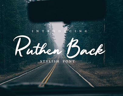 Ruthen Back Font