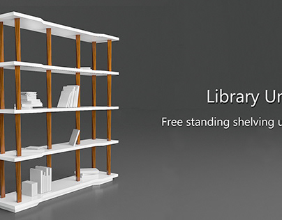 Product Design Library Unit / Book shelf