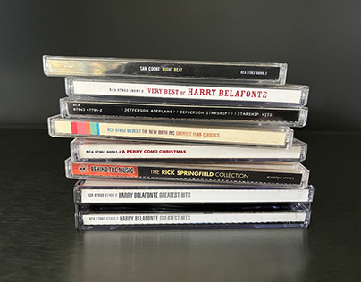 RCA/BMG various CD packages