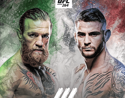 McGregor vs Poirier III Poster Design
