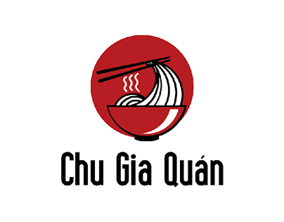 tke logo CHU GIA QUÁN (noodles)