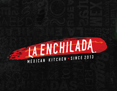 La enchilada Mexican Kitchen • Branding