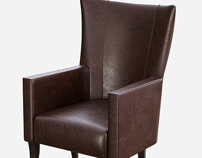 Ostrich Leather chair