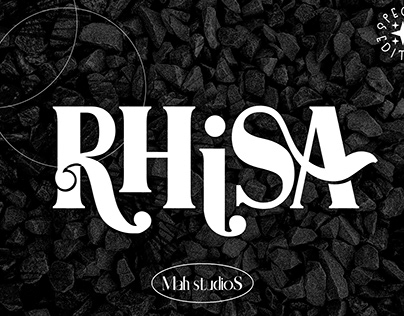 Rhisa serif style font