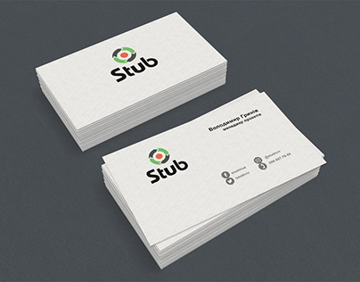 Stub - logo and business card