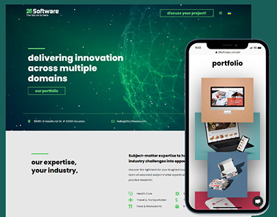 Software Company Website Design and Development | UI UX