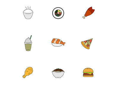 Food Icon Design