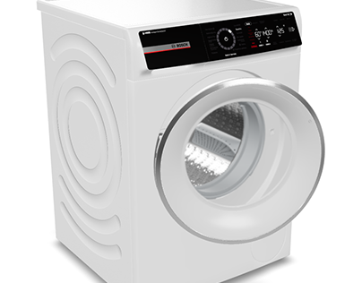 Bosch wash machine WGB256A0PL AR/GLB interactive model