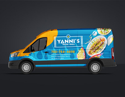 Food Van Wrap Design | Vehicle Wrap Design | Vinyl Wrap