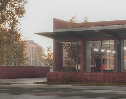 Competition Entry, Fire station, Oslo