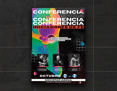 Diseño Evento - Conferencia Iniciadores de fe