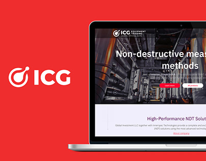 Website development for ICG Equipment Trading