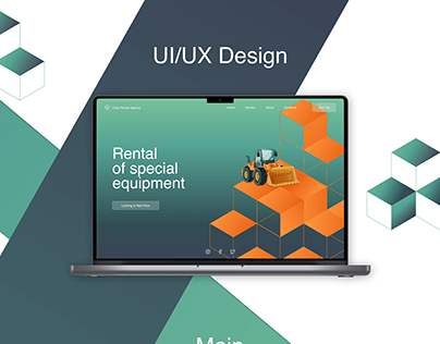 UI\UX Design Rental Agency