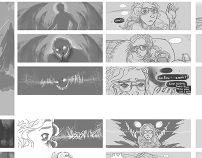 Moonspell Concept Storyboard sequence