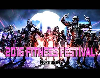 2016 monster zym fitness festival openning