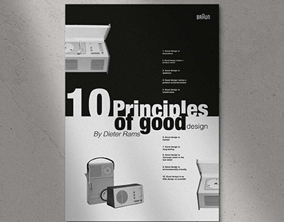 10 principles of good design