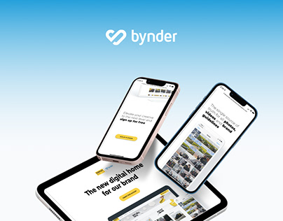 Bynder Launch - Landing Page
