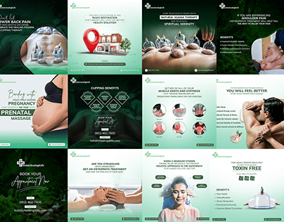 Hijama & Cupping Therapy Ads Banner Design
