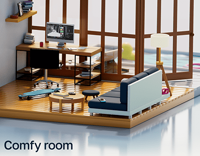 Comfy room 3D