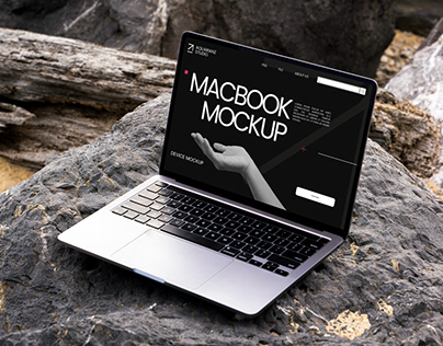 MacBook Mockup Device