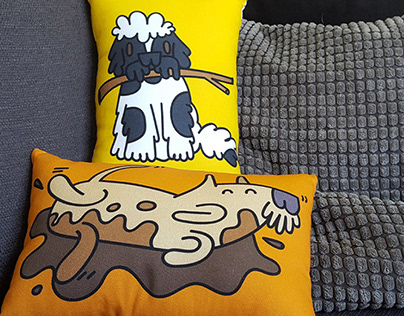 Studio Squee decorative cushions