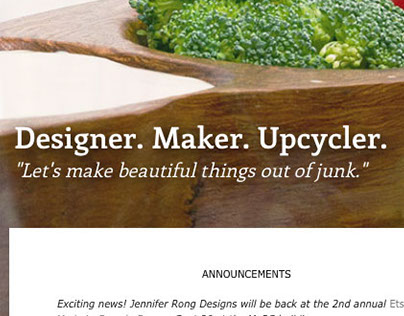 Jennifer Rong Designs website