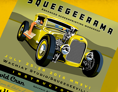 Squeegeerama 2016 Poster Project