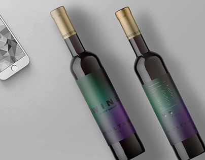 "Molten Wine Packaging Design"Wine Packaging Design
