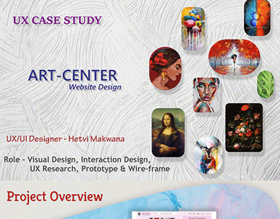 ART - CENTER WEBSITE Case Study