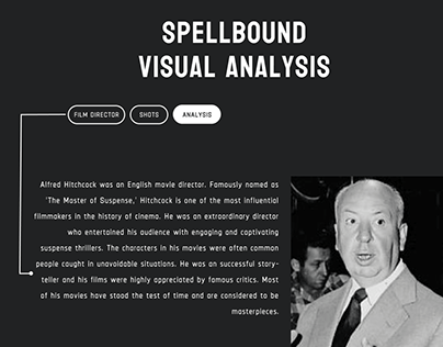 Film Analysis "Spellbound" by Alfred Hitchcock