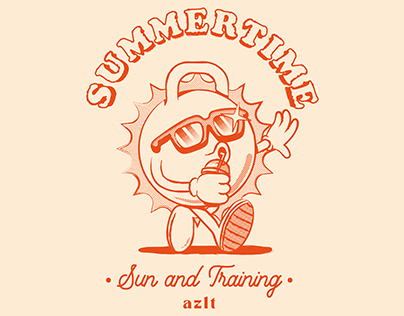 SUMMERTIME - Azleet Brand - Camiseta