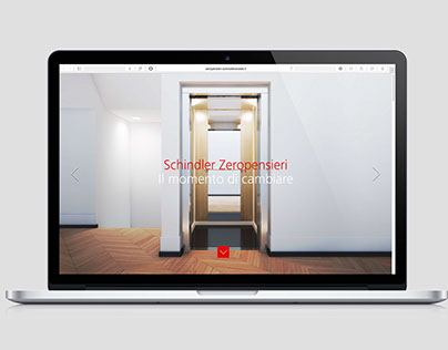 UI Design for Schindler Group Italia Website