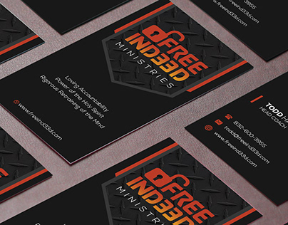 Free Ind33d Ministry Business Cards