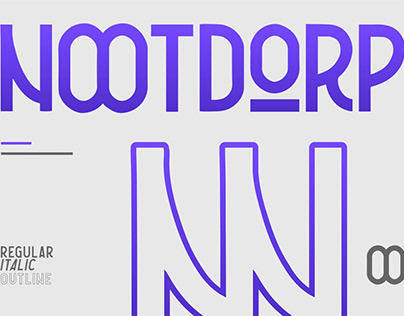 Nootdorp Display Font