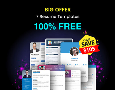 Download 7 free resume templates 2023